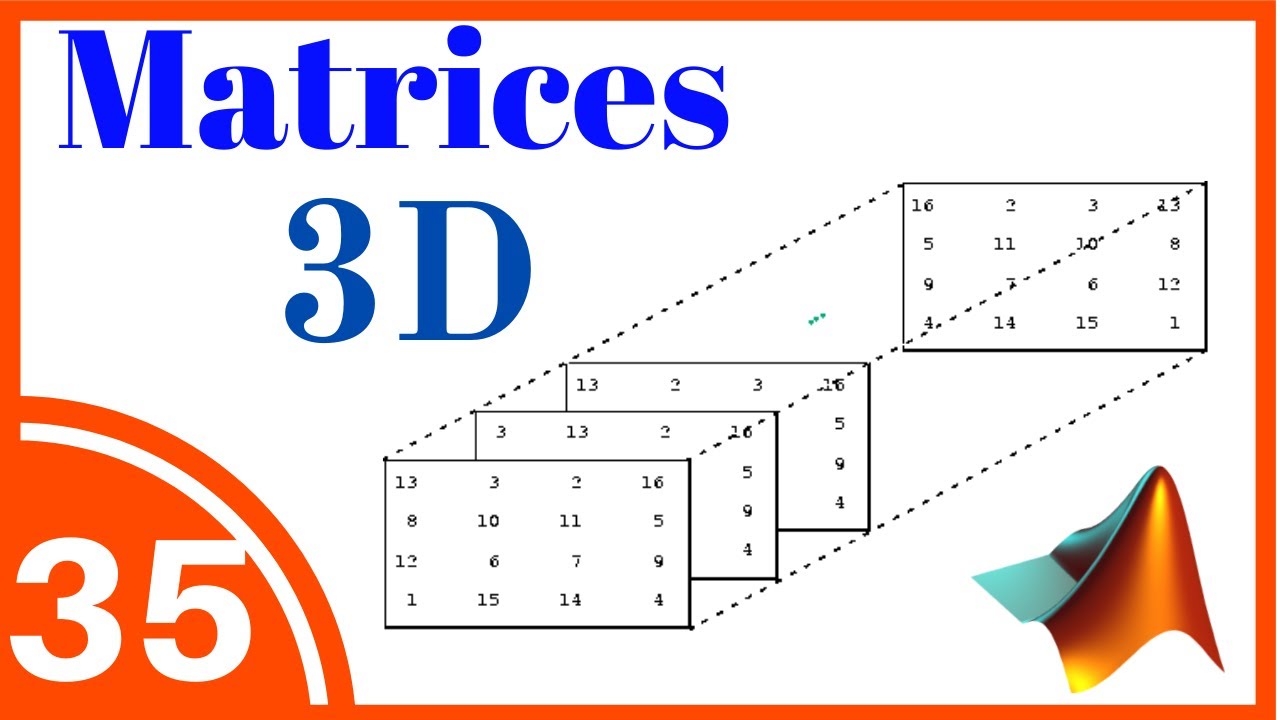 Arreglos Multidimensionales en Matlab ❤️ [Curso de MATLAB] #035