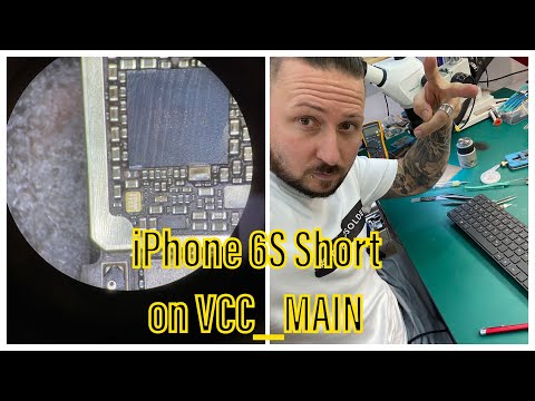 BASIC REPAIRS - iPHONE 6S NO POWER AND NO BOOT - FULL SHORT ON VCC_MAIN