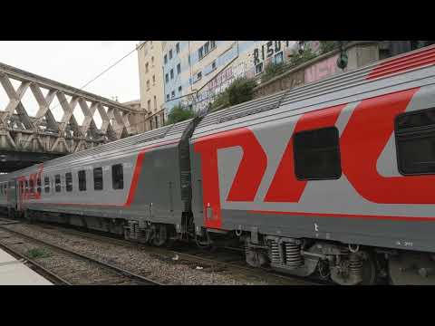 Paris-Moscow Train Departing Paris Gare de l'Est 05/23/2019