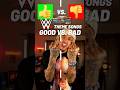 GOOD vs BAD WRESTLEMANIA Theme Songs! 🟢🔴 #wwe #wrestlemania