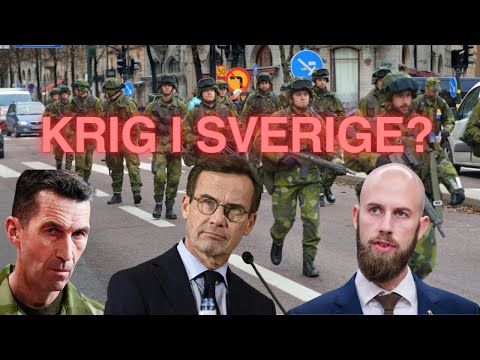 Det kan bli KRIG I SVERIGE! - Stridspilot förklarar