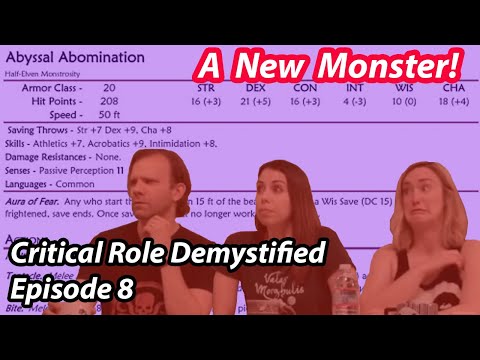 Matt Mercer's Horrifying Homebrew - Vox Machina, Ep. 8 | Critical Role Demystified