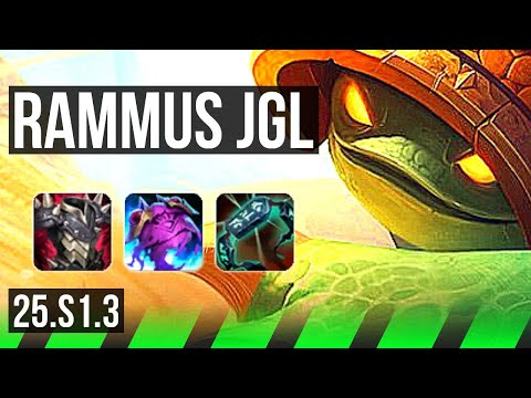 RAMMUS vs JARVAN IV (JGL) | KR Challenger | 25.S1.3