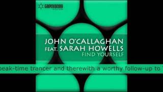 John O'Callaghan feat. Sarah Howells - Find Yourself (Original Mix) (CVSA089)