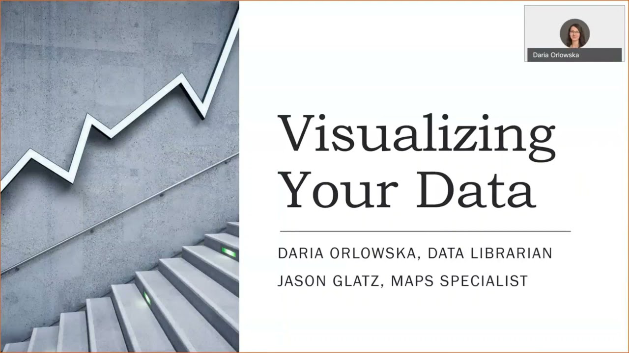 Visualizing Your Data (Library Skills Week 2020)