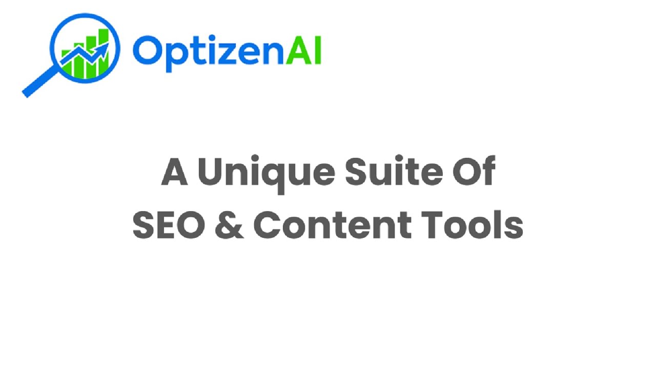 OptizenAI ‑ SEO & AI Tools Demo