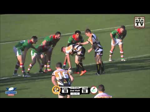 2015 Real NRL Round 1 1st Grade Highlights - Cessnock v Wests