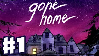 Gone Home - Gameplay Walkthrough Part 1 - Let's Play with Friends! (Indie Game, PC)