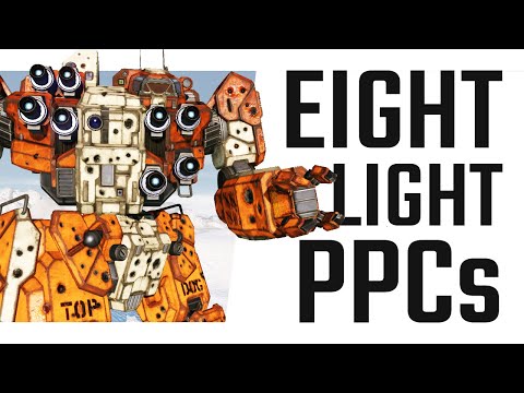 Insane Eight Light PPC Thunderbolt Build - Mechwarrior Online The Daily Dose #967
