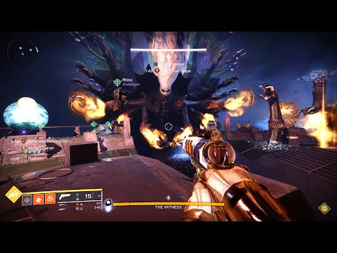 Salvation's Edge Raid - Final Boss Fight vs The Witness (Contest Mode) [Destiny 2]