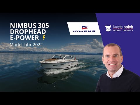 Nimbus 305 Drophead E-POWER ⚡ | Boote Polch GmbH & Co. KG