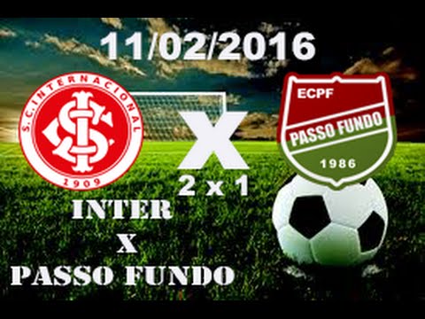 Internacional x Passo Fundo 2x1 11/02/2016 Gols |HD
