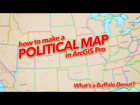 How to Make a Political Map in ArcGIS Pro
