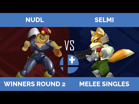RogaSmash 196: SSBM Winners R2 - Nudl (C Falcon) vs Selmi (Fox)