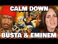 BUSTA WASHED EM?! | Busta Rhymes & Eminem - CALM DOWN