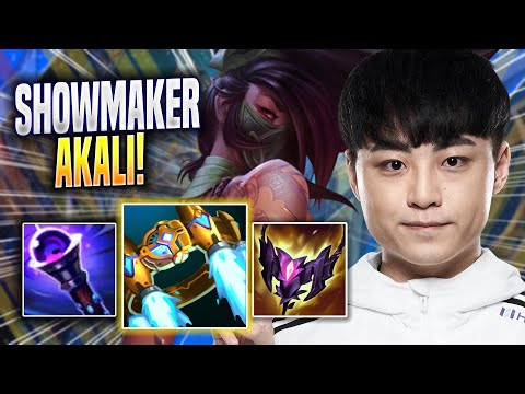 SHOWMAKER IS READY TO PLAY AKALI! - DK ShowMaker Plays Akali MID vs Swain! | Season 2023