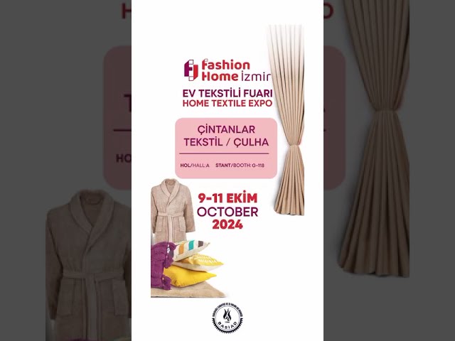BASİAD-DETGİS iş birliği ile İzmir’de ilk kez yapılacak Fashione Home İzmir.