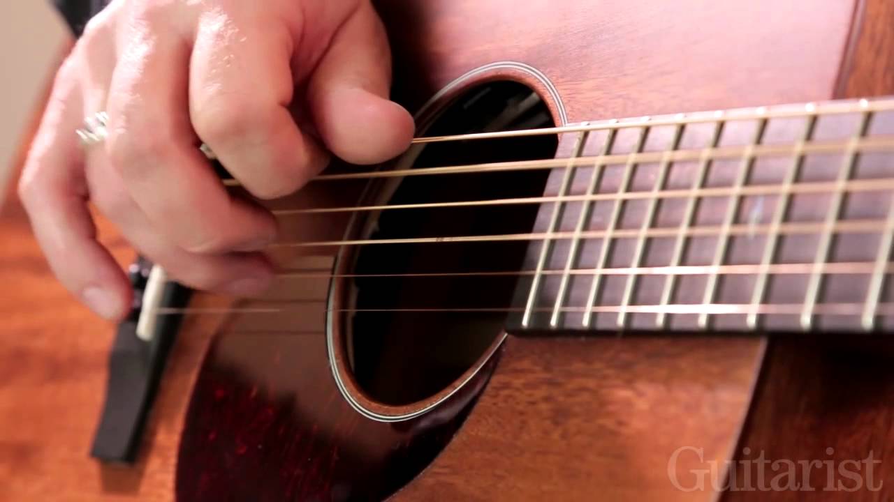 Sigma S000M-15 acoustic guitar fingerpicking demo - YouTube