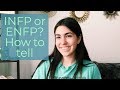 Are you ENFP or INFP in MBTI?