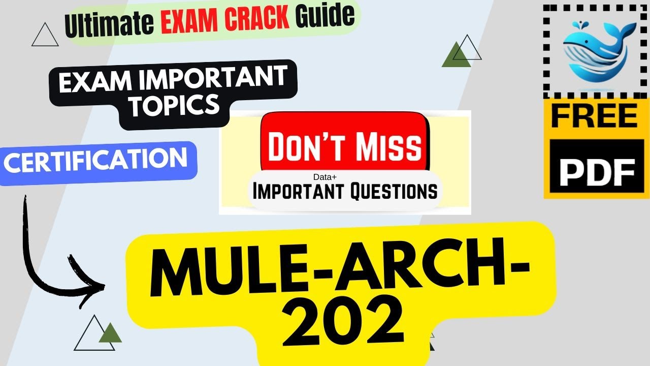 Salesforce Certified MuleSoft Platform Integration Architect | MULE-ARCH-202 | Impt. Topic |Free PDF