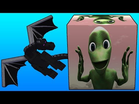 Minecraft Lucky Boss - Yeşil Uzaylı Şans Blokları