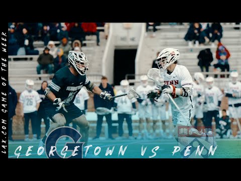 thumbnail for Georgetown vs Pennsylvania | Lax.com Game of the Week