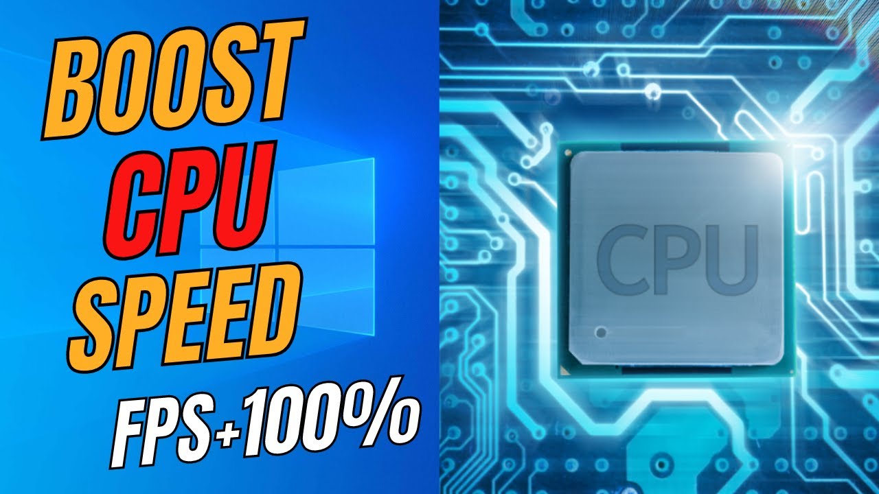 How To Boost Processor or CPU SPEED in Windows 10/11 | Make Computer Super Fast | Boost FPS