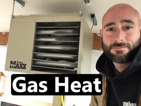 Pole Barn - DIY Gas Heater Install and 1-year Update