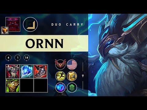 Ornn Carry vs Lucian - NA Grandmaster Patch 25.22