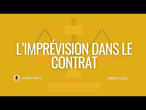 Law of Obligations - Unforeseen Events in a Contract