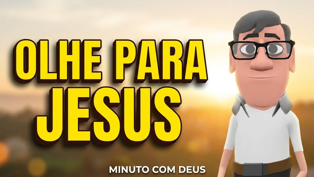 ORAÇÃO DA SEMANA -  NÃO OLHE PARA O PROBLEMA, OLHE PARA JESUS - MINUTO COM DEUS