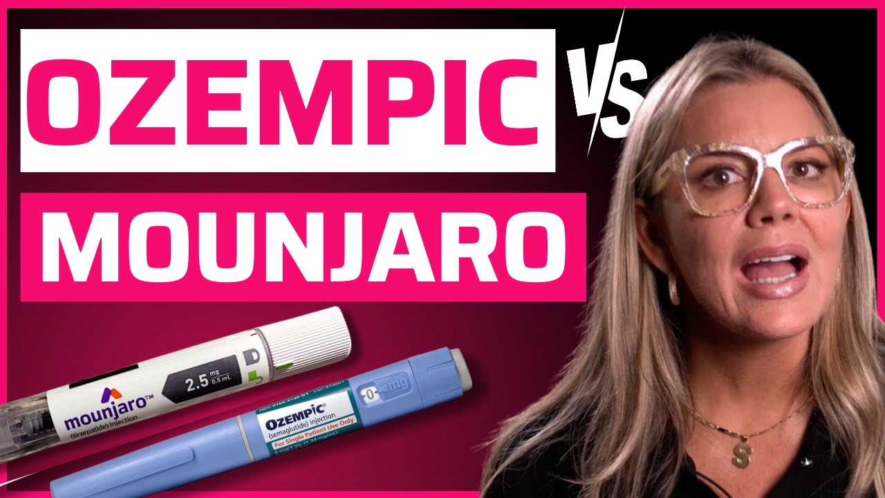 Ozempic vs Mounjaro: Qual é o Melhor para Você? | Comparação Detalhada com Dra. Sarina