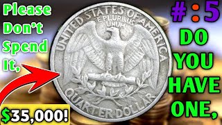 Top 5 Rare 1973 Washington Quarters Worth $35,000 - Are They in Your Pocket