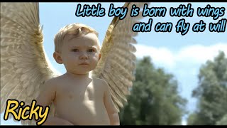 Little boy is born with wings and can fly at will《Ricky》
