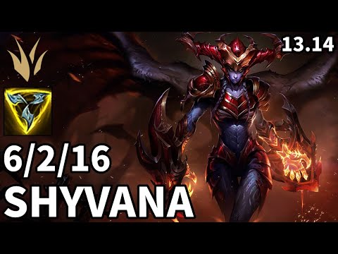 Shyvana Jungle vs Lee Sin - KR Diamond | Patch 13.14