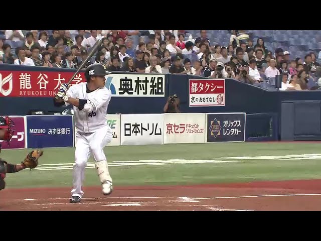 【6回裏】代打の仕事果たす!! バファローズ・川端が殊勲の同点タイムリーヒット!! 2016/7/26 Bs-M