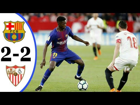 FC Barcelona vs Sevilla 2-2 | HD highlights & goals | 31/03/18
