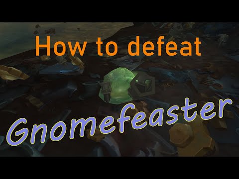 How to defeat Gnomefeaster on Mechagon Island - World of Warcraft pet battle guide. (ENG)