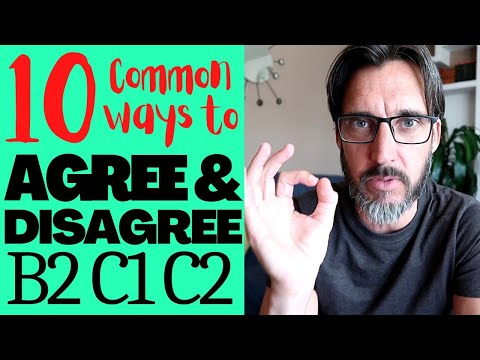 USEFUL EXPRESSIONS FOR CAMBRIDGE ENGLISH EXAMS SPEAKING PAPER. 10 WAYS TO AGREE AND DISAGREE.