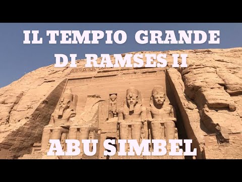 Egitto, Abu Simbel, il tempio Grande di Ramses II  #temple #ramses #aswan #egitto