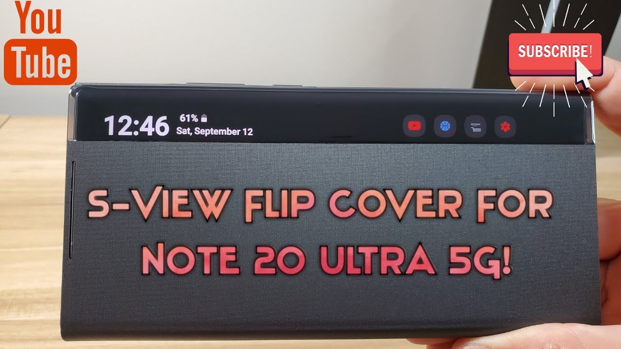 S-View Flip Cover For The Samsung Galaxy Note 20 Ultra 5G Review