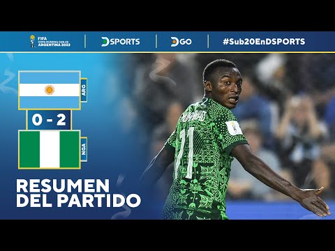 Video: La Selección Argentina cayó por 2-0 ante Nigeria y quedó eliminada del Mundial Sub 20