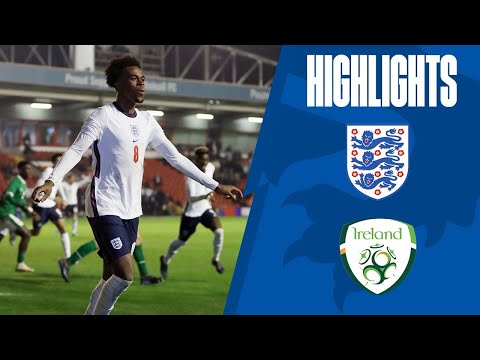 Ireland U19 1-3 England U19 | Chukwuemeka Brace Seals Young Lions Win | Highlights