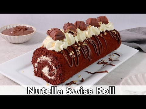 Nutella Swiss Roll Recipe