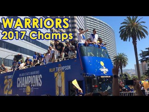 Golden State (OAKLAND) Warriors 2017 Victory Parade