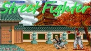 Street Fighter - Arcade Game by Capcom 1987 - Gameplay