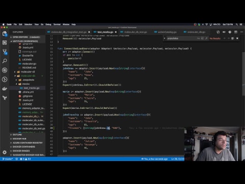 Moleculer Go - DB Mixins - golang