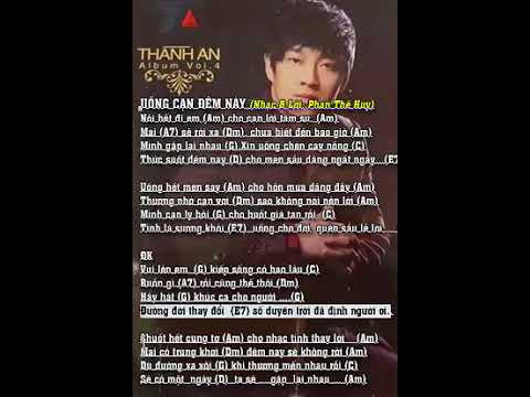 Uống cạn đêm nay - Phan Thế Huy