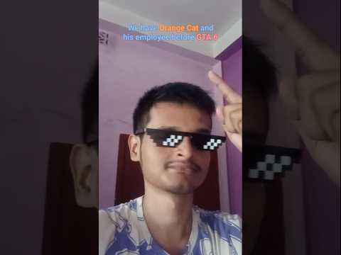 We have Orange Cat and his employee before GTA 6 Accurate or nah? 😂 #relatable