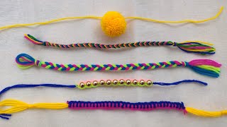DIY Rakhi | How to make woolen Rakhi at home | Woolen Rakhi